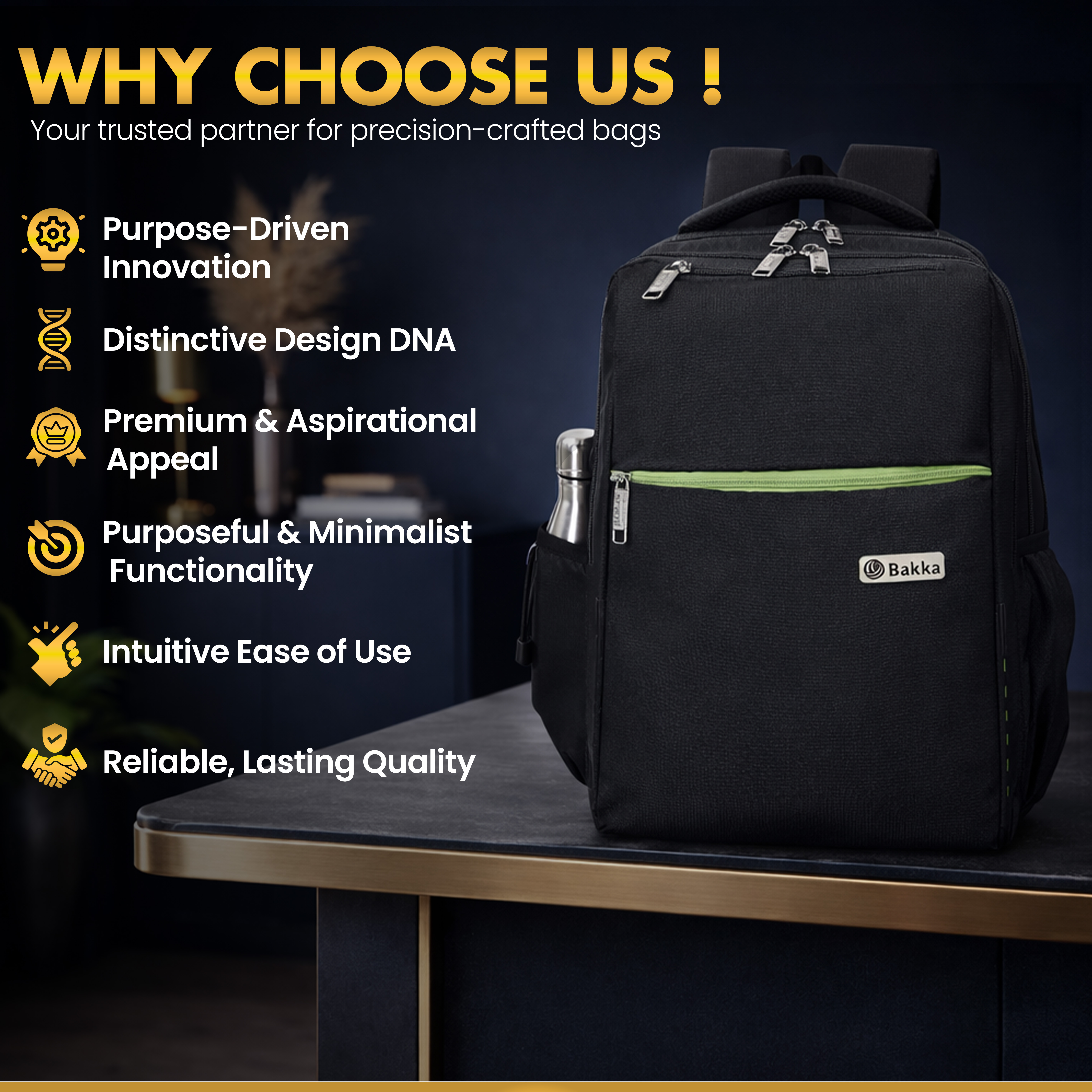 Bakka Laptop Backpack